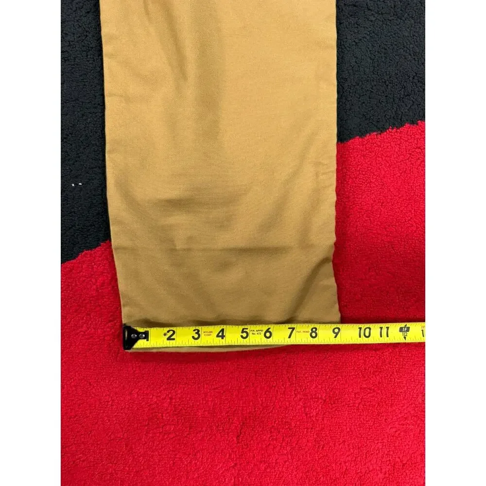 Carhartt Pants Mens 36x30 Dungaree Fit Brown Utility Workwear Rugged Cargo